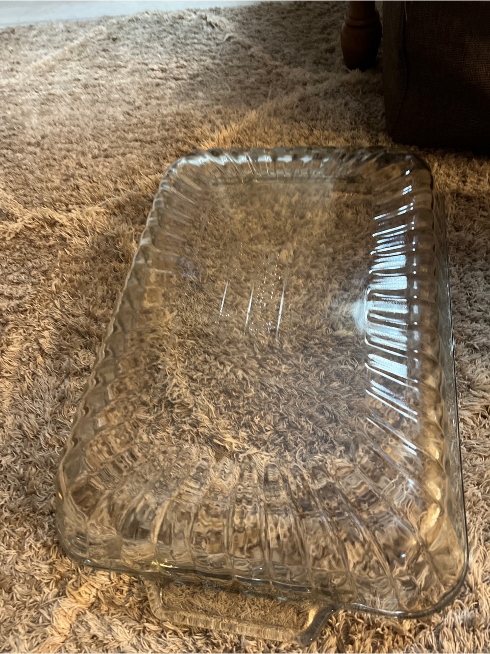 Clear Glass Rectangular Baking Dish - Transparent